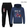 Poppy playtime children's hooded sweatshirt trousers casual sports suit 5707