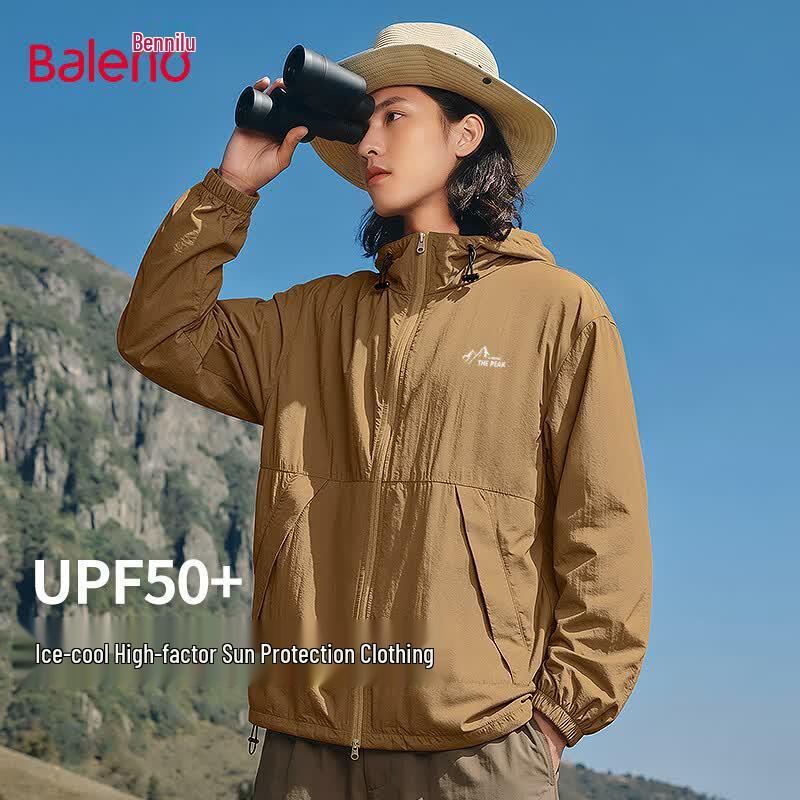 Baleno Men s Hooded Sun Protection Jacket L