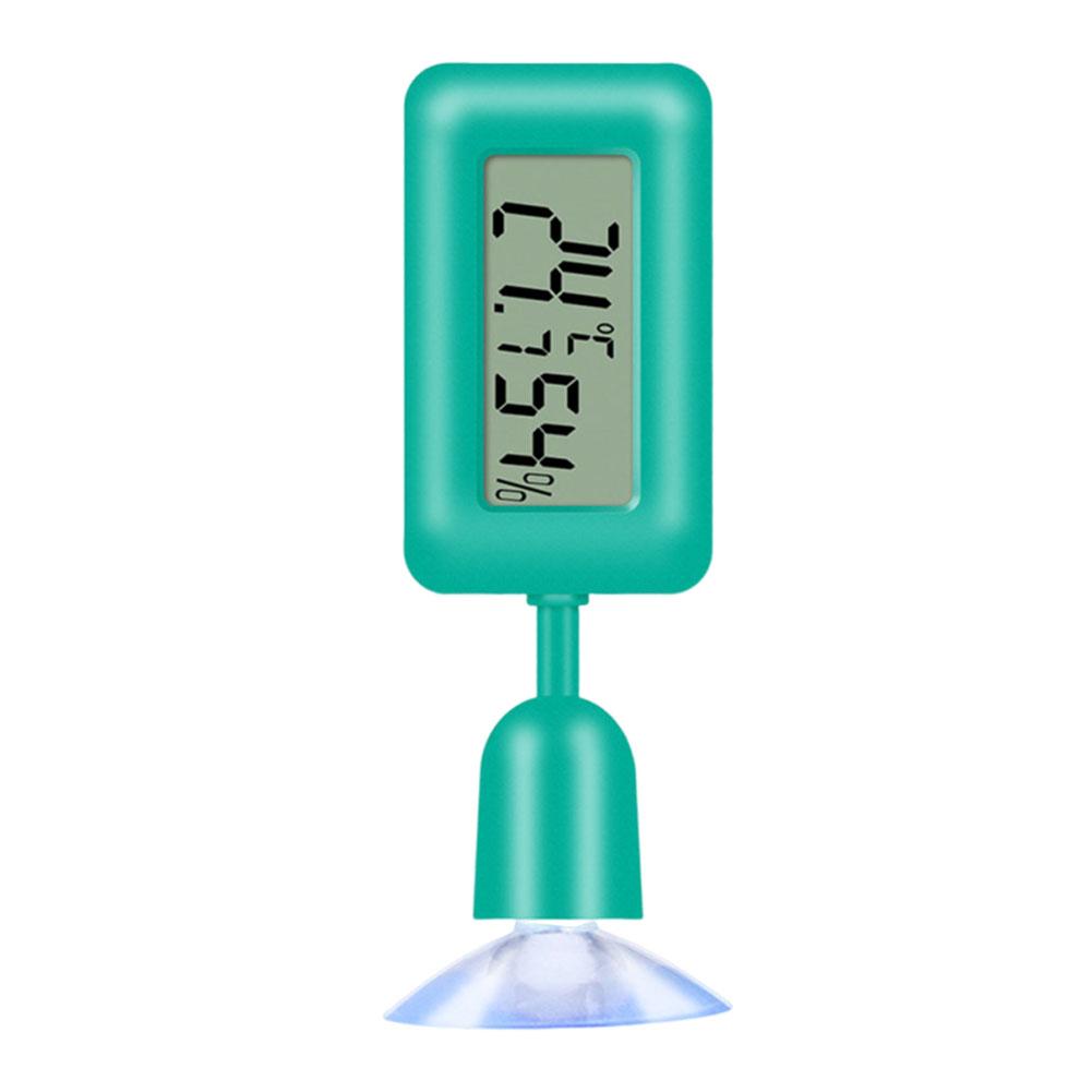 Electronic Temperature Meter for Terrariums with Luminous Display Suction Cup Mount and Wide Measurement Range
