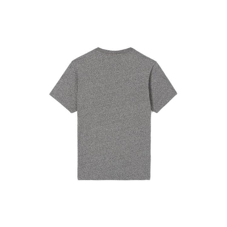 Men's KENZO Classic Tiger Head Printing Round Neck Short Sleeve Gray FA55TS0504YA-98