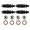 4 Stück TD27 Einspritzdüsen 16600-43G23 für NISSAN NAVARA TD27 D21 2,7L Ventil 140bar 1660043G23 Dieselmotor Ersatzteile