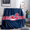 Indians football Blanket Lightweight Flannel Bedding Blanket Perfect for Travel, Camping, Living Rooms, Offices, Sofas, Fan Christmas gift