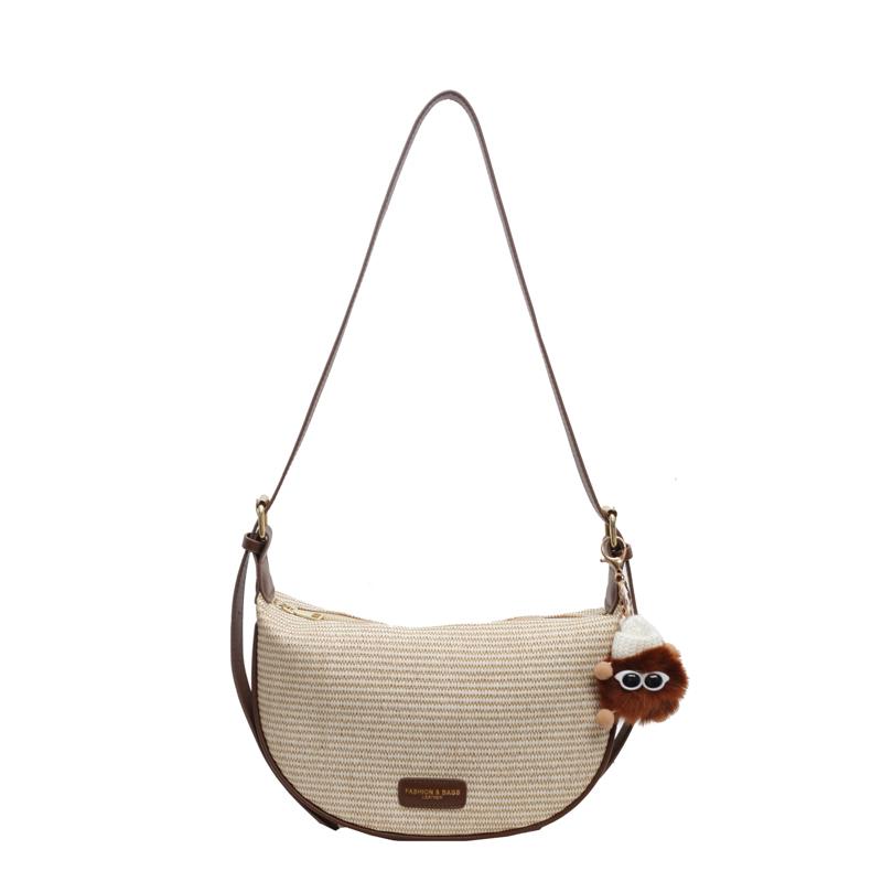 

Маленькая сумка под мышками Женская сумка-хобо Сумка через плечо бежевый