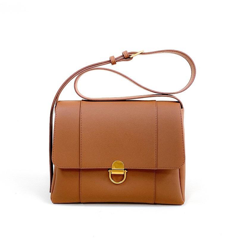 

Трендовая универсальная сумка-тоут большой вместимости, плечевая сумка-мессенджер из кожи премиум-класса, нишевая простая сумка для поездок на работу, iPad Length 28X Height 22X Thickness 10cm