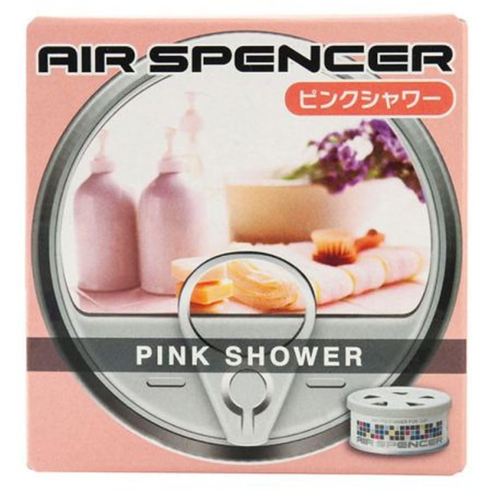 Air Spencer Car Air Freshener Stand Pink A42 (Eikousha) Cartridge, Type, Refill, Shower, 40g,