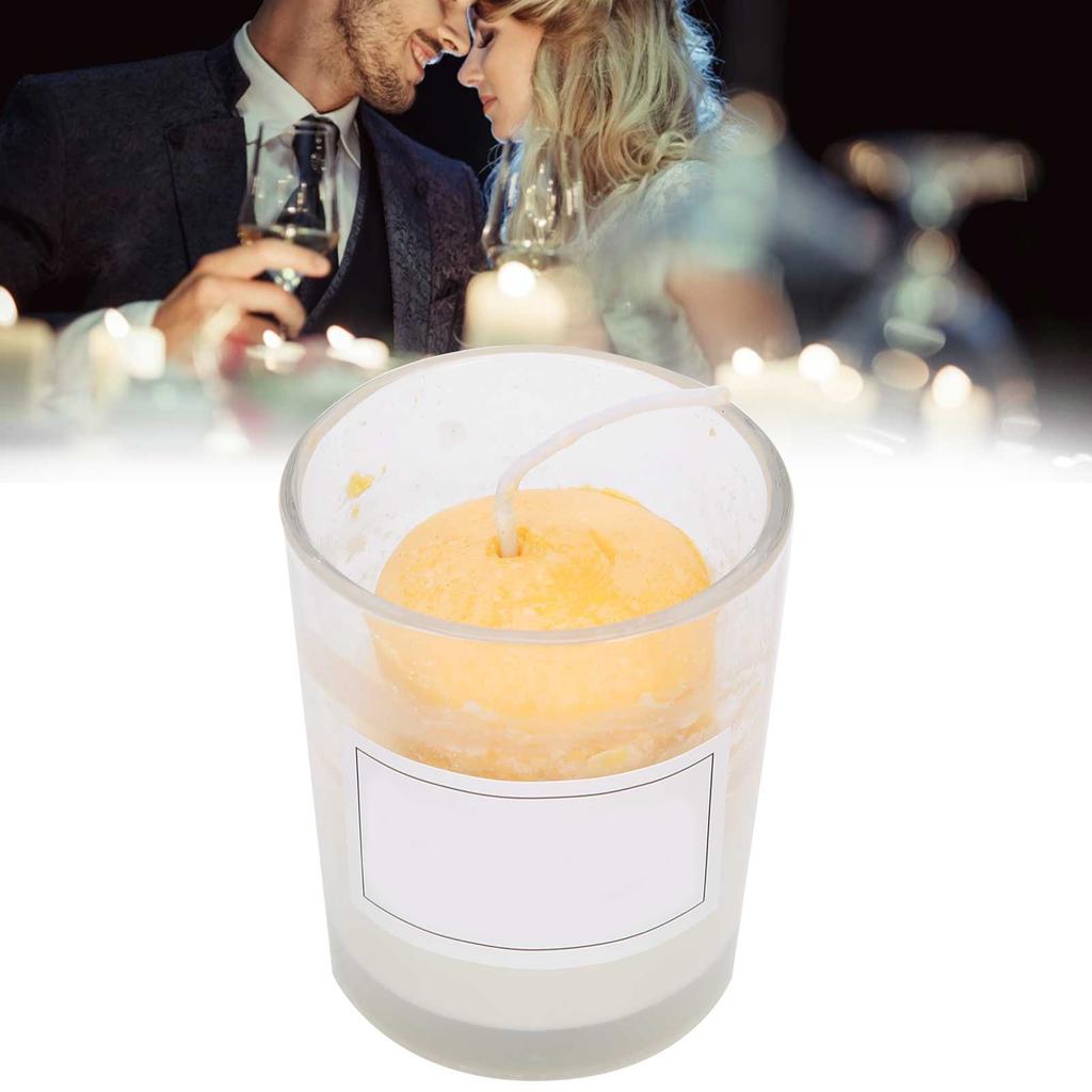 Glass Cup  therapy Fragrance Candle Banquet Wedding Candlestick Home Decoration