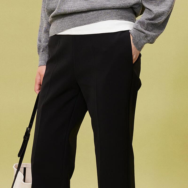 LESS 2024 Spring Casual Polyester Trousers