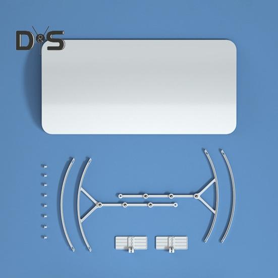 Air Conditioning Baffle Deflector Adjustable Simple Installation Universal Window Air Conditioners Windshield Anti-Wind Baffles Wind Guide