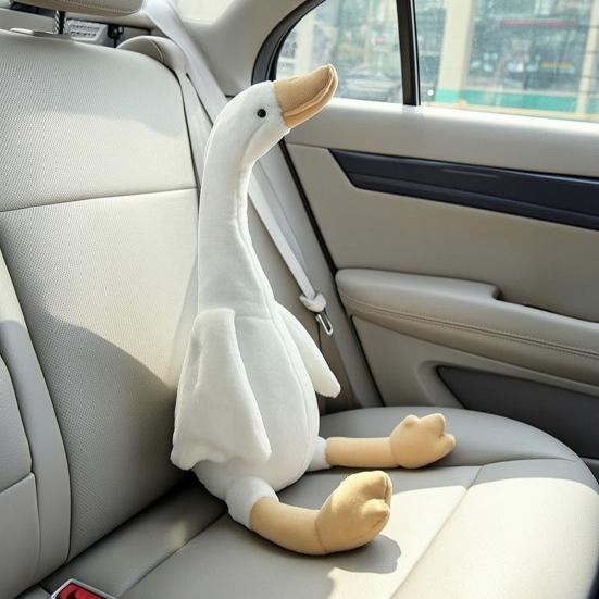 Long Neck Goose Plush Doll, Soft Stuffed Animal, Cute Fluffy Swan Pillow for Bedroom Decor, Sleep Companion Gift for Toddlers And Adults