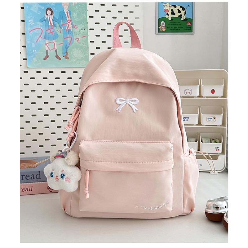 New Highvalue Japanese Ins Fresh and Sweet Candycolored Backpack, Lightweight and Largecapacity Backpack for Junior High School Students