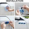 TOMALL 6Pcs 3D Strong Reflective Stripe Sticker for Car Fender Hood Bumper High-Intensity Night Visibility Reflective Decal Safety Warning Diamond