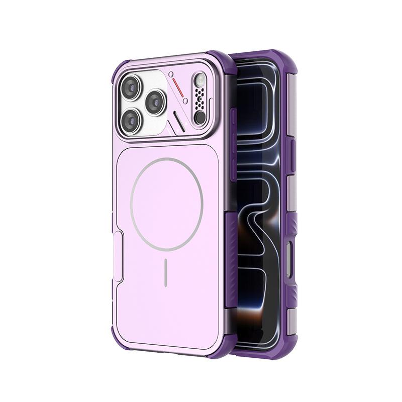 For MagSafe Magnetic Wireless Charging Phone Case for IPhone 17E 16E 17 Air 16 15 14 Plus 13 Pro Max Shockproof Matte Cover