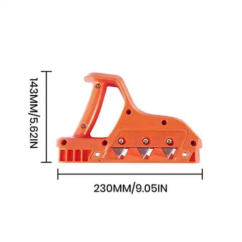 Plasterboard Quick Cutter, Gypsum Board Hand Plane, Drywall Edge Chamfer, Woodworking utting Tool, 45 ° Trimmer Hand Tool