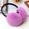 Women Warm Faux Rabbit Fur Earmuffs Plush Ski Ear Warmer Cover Earflap Winter