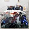 Luxury New 3D Print League of Heroes Bedding Set Single Twin Full Queen King Size Game Anime Bed Set Bedroom Duvet cover Sets