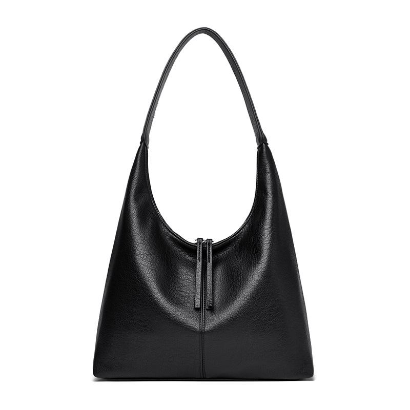 

Niche casual women s bags, light luxury tote bags, large-capacity women s bags, crossbody women s armpit bags, shoulder bags. чёрный