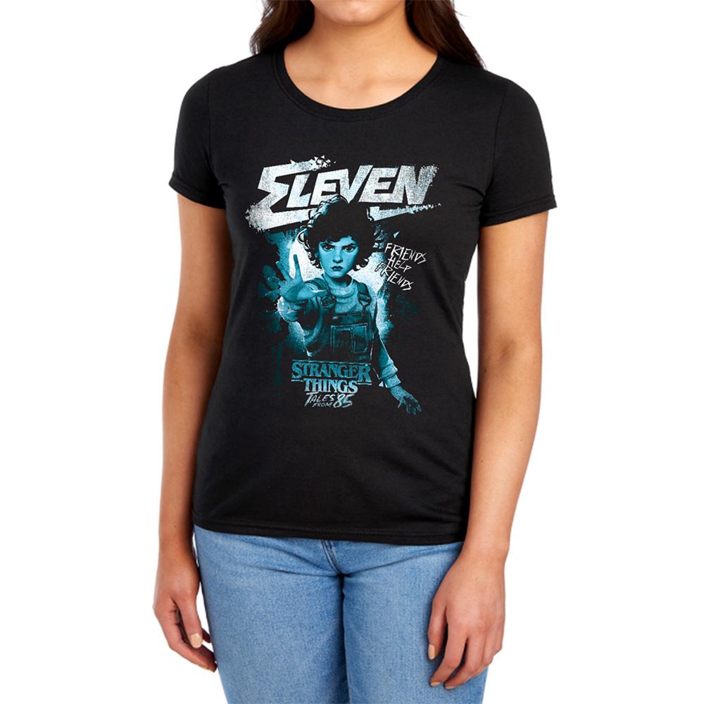Stranger Things: Tales from Â´85 Womens/Ladies Eleven Mono Capped Sleeved T-Shirt