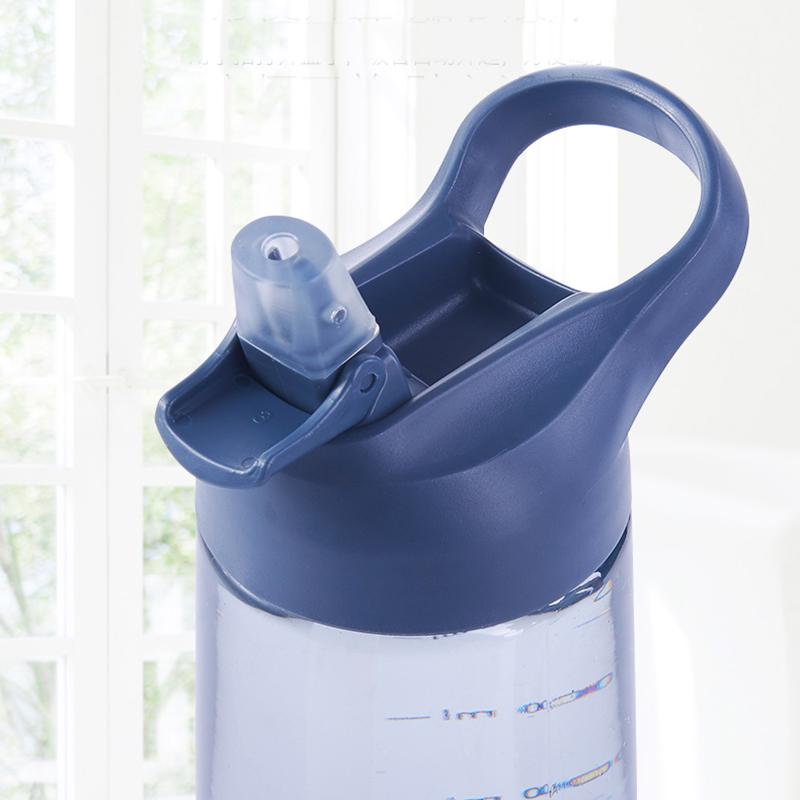 1000ml Outdoor Water Bottle With Straw Sports Bottles Eco-friendly With Lid Hiking Camping Plastic BPA Free