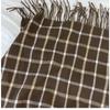 Women Imitation Cashmere Plaid Scarf Women's Autumn and Winter Fashion Shawl Winter Thickened Cold-proof and Warm Scarf
