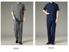 Men's 2022 Summer Short Sleeve Tang Suit: Cotton Linen Two-Piece Set for Middle-Aged and Elderly Casual Wear