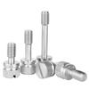 Yigu 304 Anti-Loosening Knurled Head Captive Screw with Anti-Slip Design