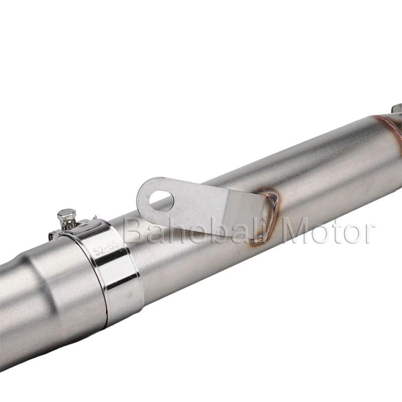 Slip-on For ZONTES ZT 350 GK GK350 T X R T1 X1 T2 Motorcycle Exhaust Escape Modified Muffler Front Link Pipe 51mm