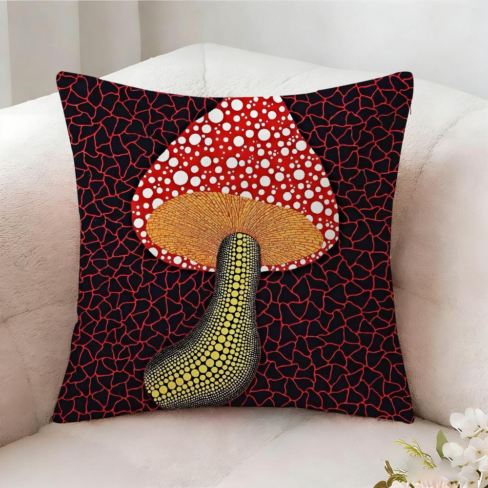 Y-Yayoi Art K-Kusama Pillow Case Pillowcase, Double-Sided Printed, Sofa Cushion, Bedroom Headboard Pillow