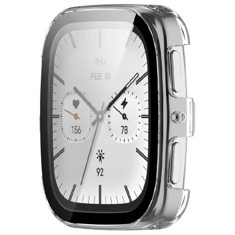 Watch Case Screen Protector Film for Active 2 Square Watch Cover with Film Smartwatch Accessory Housing Shockproof Shell