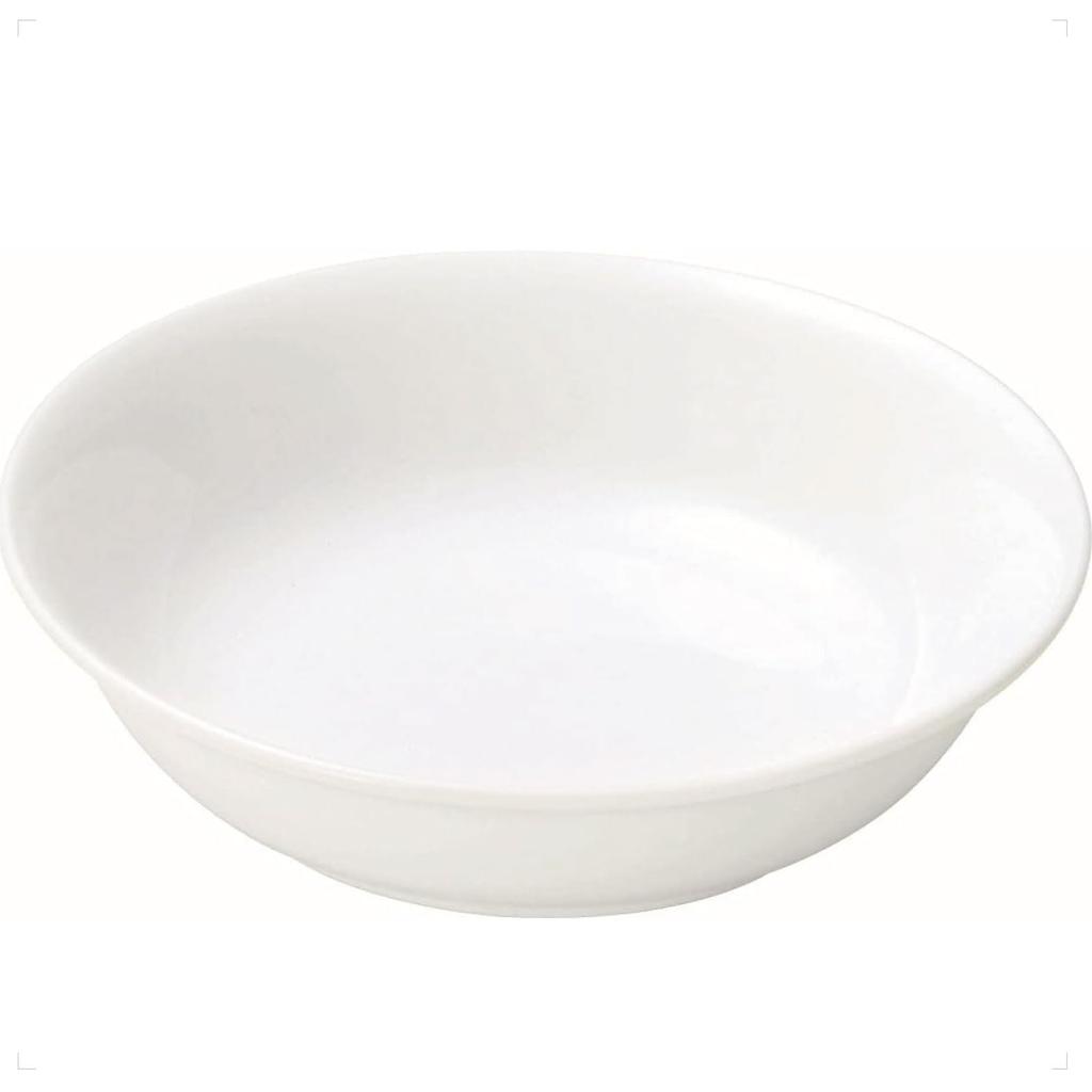 16cm Curry Plate for Parents and Children To Use Maruku Paju Deep Side Dishwasher and Microwave Suitable for Nursery School Reinforced 159F for