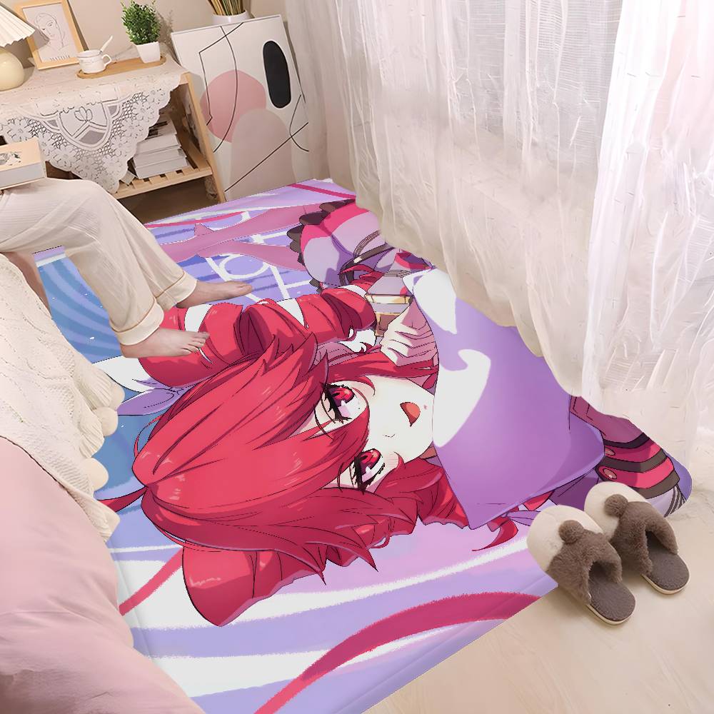 Popular Vocaloid K-Kasane T-Teto Hallway Carpet Non-Slip Laundry Room Mat Laundry Decor Balcony Child Living Room Toilet Rug