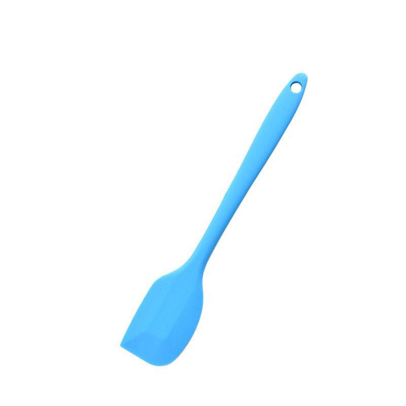 Silicone Spoon Heat Resistant Kitchen Spatula Frying Pan Shovel Mixing Scraper Bakeware Utensil Handle Scraper Cookware Tool