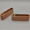 Black Walnut Business Card Holder - Wooden Desktop Card Storage Box