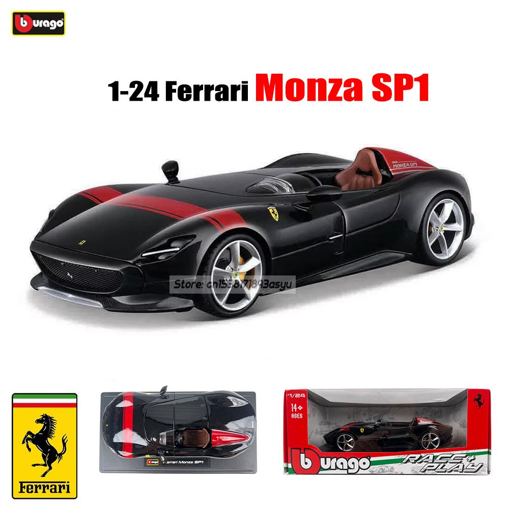Burago 1:24 Ferrari 12 Cilindri LAFERRARI 250 SF90 Roma F12 PUROSANCUE SP1 ENZO Legierung Automodell Diecast Spielzeugsammlung Geschenk
