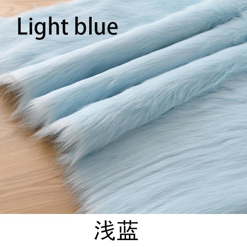 5cm Wool Length 180cm Wide High-grade Imitation Fox Hair Plush Fabric Carpet Fur Clothing Animal Fursuit Hair DIY Sewing Fabric