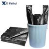 Xiwannhui 40x60cm Black Portable Garbage Bags, 100 Count