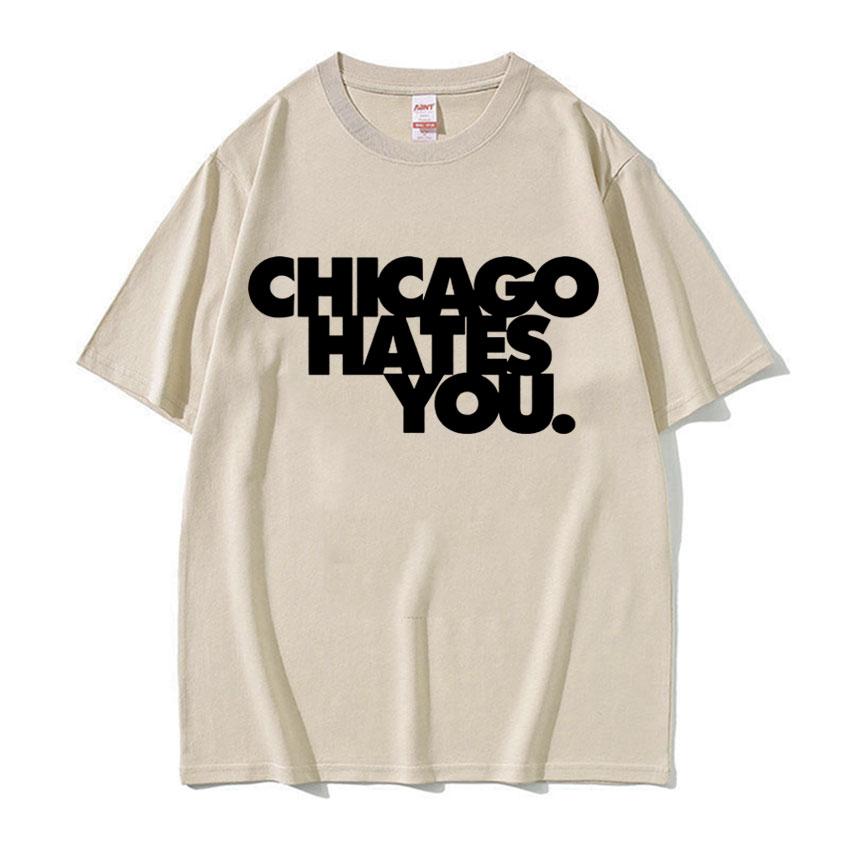 Rapper Chief Keef Chicago Hates You Same Style T Shirt Men Harajuku Hip Hop Vintage Tshirt Casual 100 Cotton Oversized Tshirts
