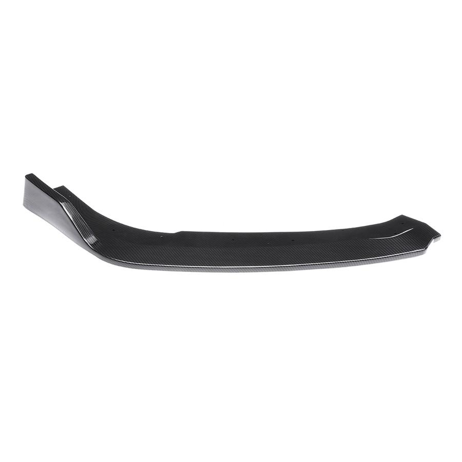 Front Bumper Lip Spoiler Wing Body Kit Carbon Fiber Surface For 2018 2019 Honda Accord