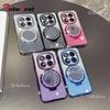 Diamant Glitzer Magsafe Spiegel Magnetische Halter Hülle Für Xiaomi Redmi Note 14 13 12 11 10 Pro 4G 5G Hülle