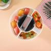 Copo Criativo de Classificação, Travessa de Lanches de Frutas, Prato de Frutas, Suprimentos para Festa, Presentes de Aniversário, Festa de Verão, Copo para Lanches, Portátil