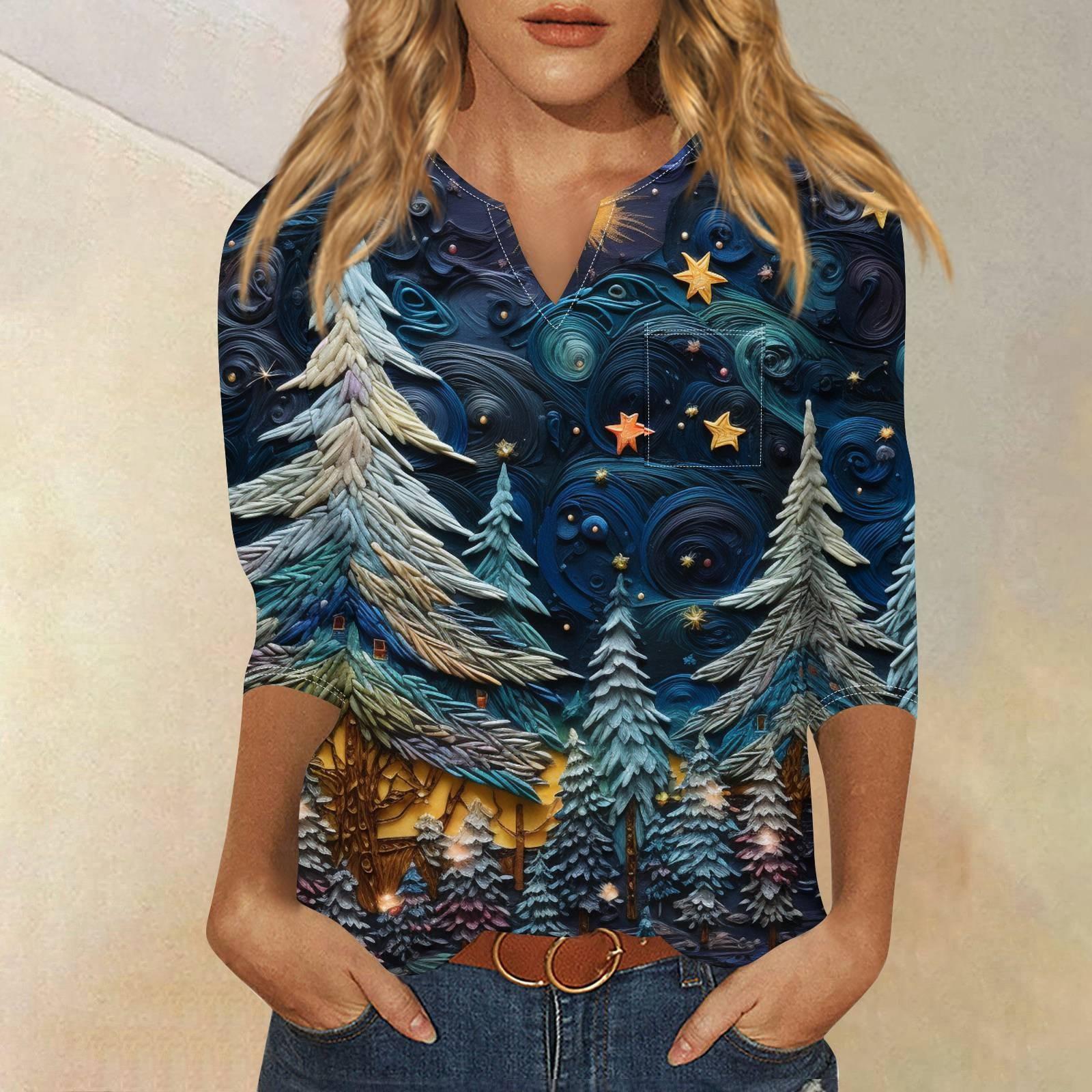 Женская рубашка с рукавом семь дюймов — фото 9