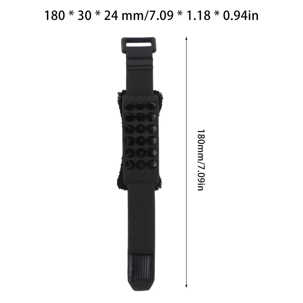 18cm Guitar String Mute Guitar Gear Fretboard Muting Wrap Punk Style String Dampener String Muter for 6 String Guitar