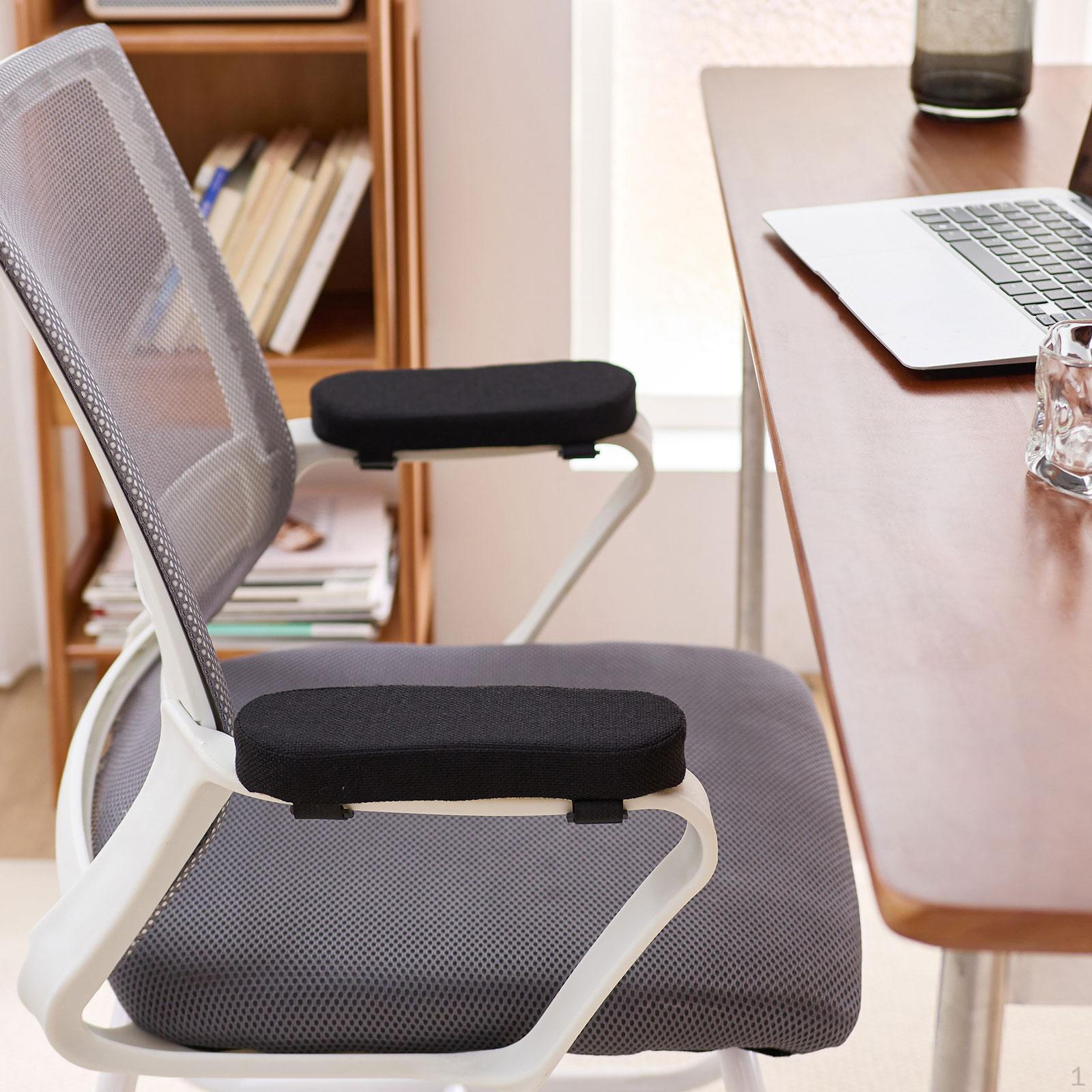 Подушка подлокотника для офисного кресла, игровая подушка, замена для дивана и кресел-реклайнеров чёрный