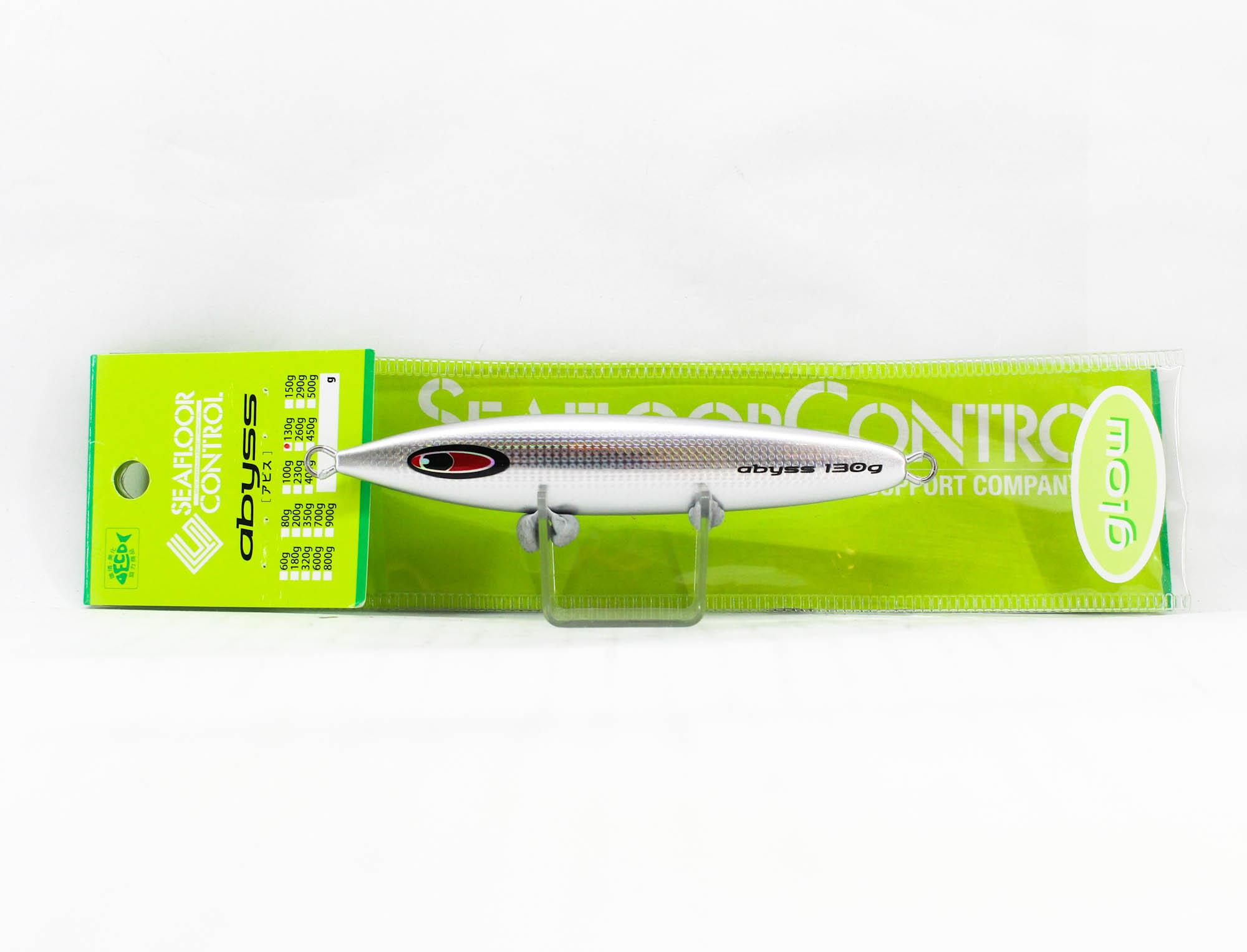 

Seafloor Control Metal Jig Abyss 130 grams Pearl Zebra Glow GR (5180)