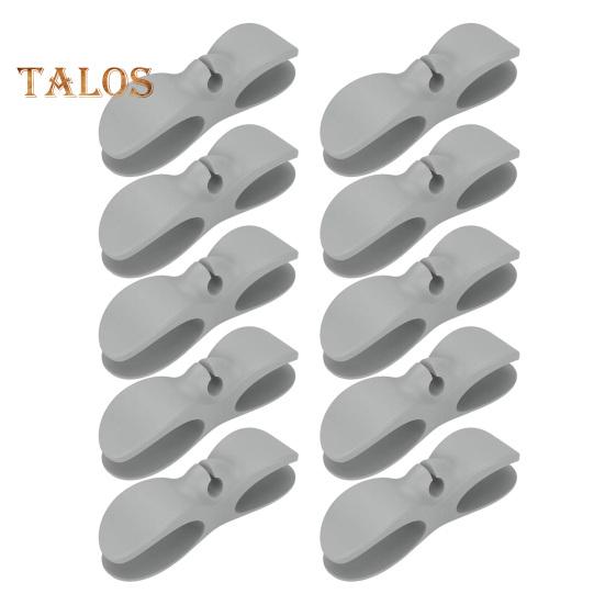 10Pcs Kitchen Appliance Cord Organizer Adhesive Small Home Appliances Cord Winder Wrapper Keeper Stick-on Pressure Cooker Mixer Coffee Maker Cable