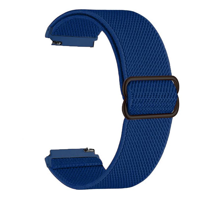 Nylon Strap for Samsung Galaxy Watch 7 FE 6 5 4/Gear S3 Adjustable Bracelet for Amazfit Balance 2/Bip 6 5/GTR 4/Active 2 3/GTS 4