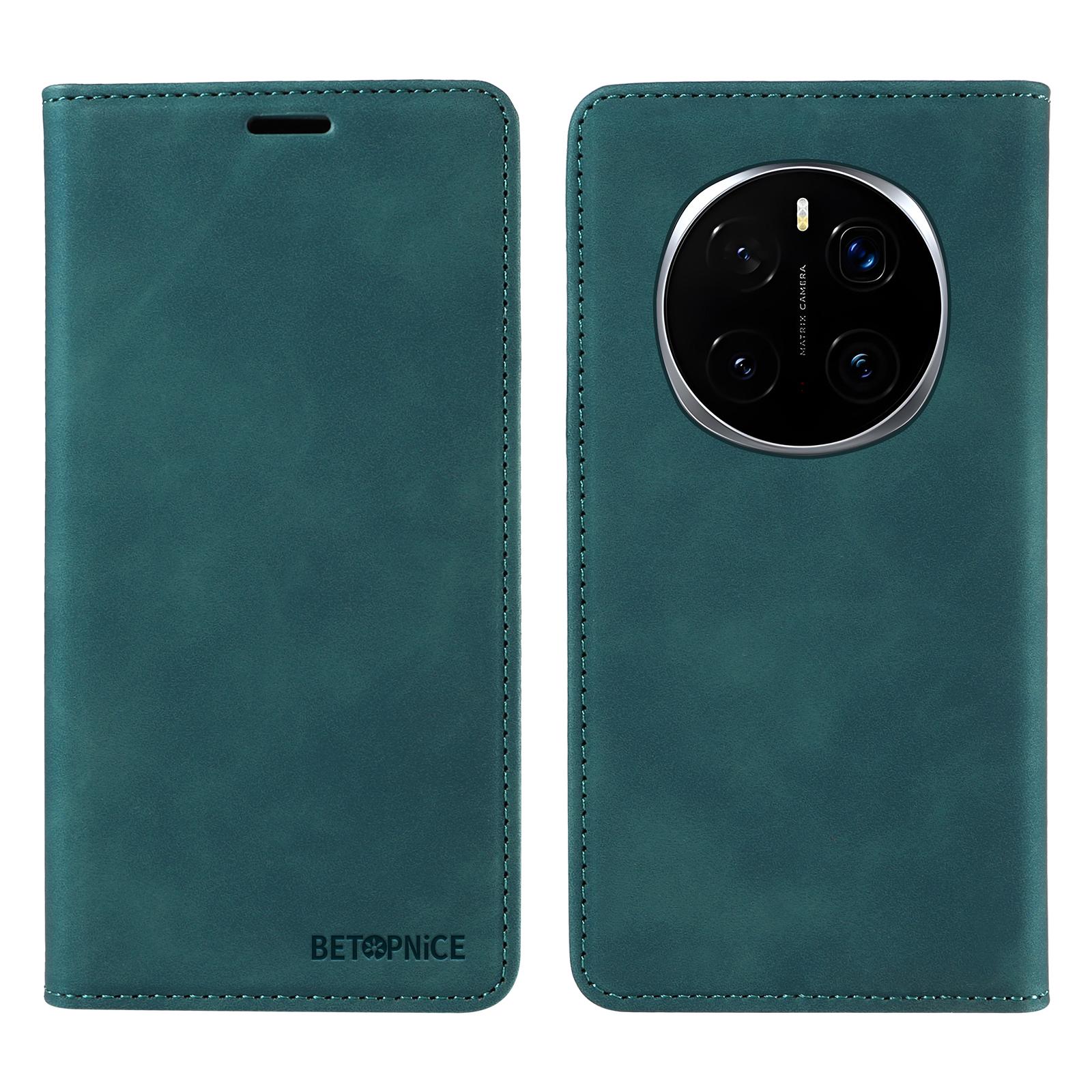 

BETOPNICE 003 Чехол-кошелек для Honor Magic7 Pro 5G Кожаный чехол для телефона с подставкой A