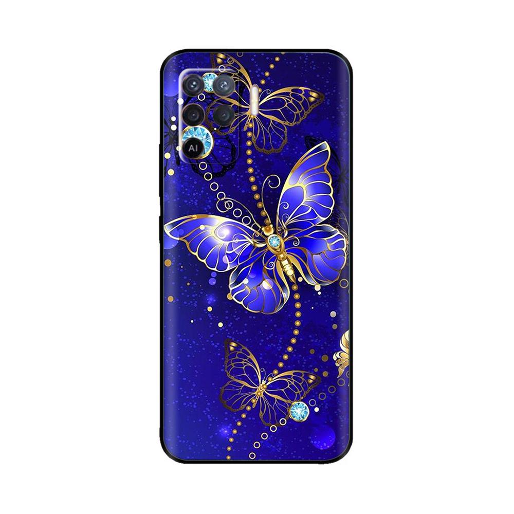 For Oppo Reno5 Lite Case for Oppo Reno 5 Pro 5F 5Z Cute Anime Soft Liqiud Silicon Phone Cases For Oppo Reno5 Pro Reno 5 F Z Lite