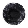 2024 New Fashion Retro Amoeba Cashew Flower Lamb Wool Warm Bucket Hat Men and Women Winter Hat Korean Version