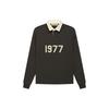 FW22 Henley Rugby Polo 'Off Black' Men's FOG-FW22-366