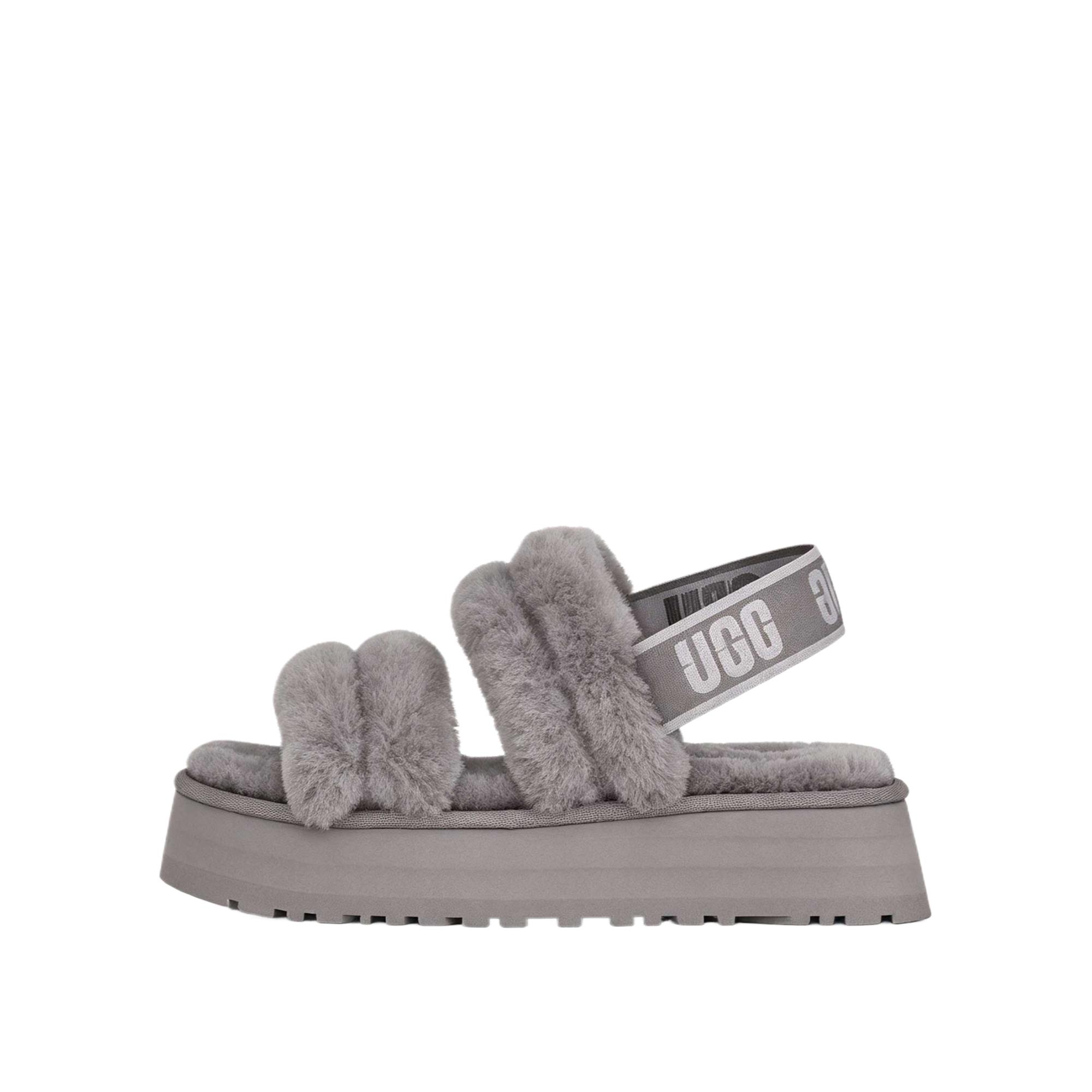 UGG Slide Hausschuhe Damen Blau Grau 37